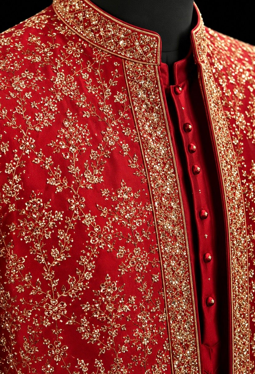 Premium Wedding Kurta with Jacket