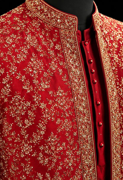 Premium Wedding Kurta with Jacket