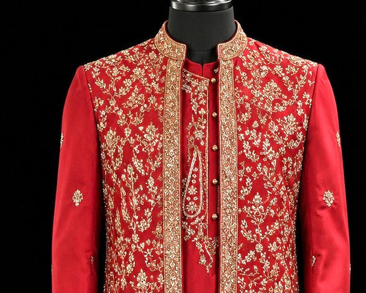 Premium Wedding Kurta with Jacket